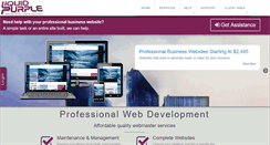Desktop Screenshot of liquidpurple.com